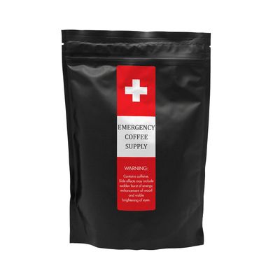 Sistir, Emergency Coffee Gift, Novelty Birthday Gift. 100% Arabica Grounds, Roasted and Packed in The UK. 170g