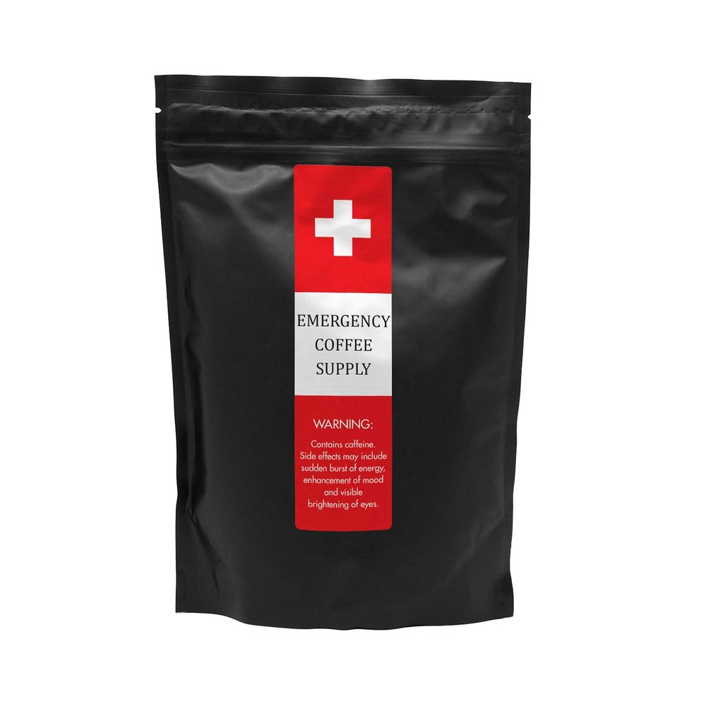 Sistir, Emergency Coffee Gift, Novelty Birthday Gift. 100% Arabica Grounds, Roasted and Packed in The UK. 170g