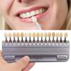 16 Color Dental Tooth Shade Guide, 3D Professional Teeth Whitening Materials Tracking Chart Oral Care Dentist Tools view 1