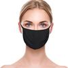 10pc Adult Face Mask, Washable & Fashion Protective Face Cover, Breathable & Cup Dust Safety Mask, Reusable Cotton Fabric Face Covering, Unisex Black Dust Cotton view 1