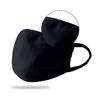 10pc Adult Face Mask, Washable & Fashion Protective Face Cover, Breathable & Cup Dust Safety Mask, Reusable Cotton Fabric Face Covering, Unisex Black Dust Cotton view 3