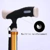 SGSG Walking StickWalking Canes Retractable Foldable Adjustable Height Crutches Portable Non-slip Mobility Daily Living Aids For Seniors Disabled view 2