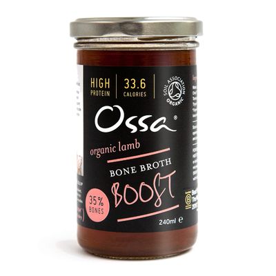 Ossa Organic Lamb Bone Broth Boost - All Natural, Keto/Paleo Cooking with Collagen Protein, 240g