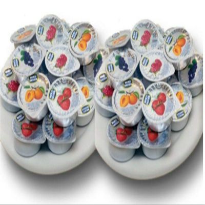 Menz and Gasser Assorted Jam Portions - Individual Portions of Delicious Assorted Jam Perfect for Breakfast Travel - Pack of 300 Portions Exp 04/26