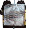 100% Cotton Catheter Night Bag Holder with Handle. Cover for a Catheter Night Bag. Nutex. Chickens Pattern. view 3