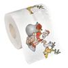 Christmas Roll Paper Napkin Pattern Colored Paper Creative Environmental Protection, Soft & Cleaning, Suitable for Parties, Dinners, Home & Office (1PC) view 1