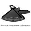 QWORK Skinfold Caliper for Measuring Body Fat, 0-80MM Fat Measuring Test Slim Guide Skinfold Caliper Weight Loss Measure Tester view 2