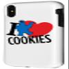 iPhone X/XS Sesame Street Cookie Monster I Heart Cookies Case view 2