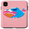 iPhone XS Max Sesame Street Cookie Monster Love Cookies Case view 1