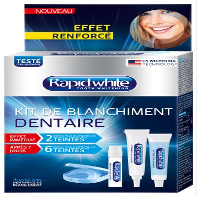 Rapid White Dental Whitening Kit, White, 1 Unit