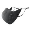 AIRPOP Original Reusable Face Mask, 4 Replacement Filters Included, Multi Layer Face Covering, Contoured Fit, Folding Adjustable Mask with Carry Bag, Washable Adult Face Mask, Charcoal view 1