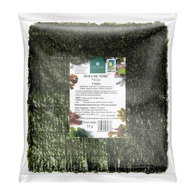 SEA Algae NORI Roasted for Sushi BIO 15 g - PORTO MUINOS