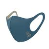 Basic Sense Copper Infused Washable Reusable plain Face Coverings Masks Made in South Korea (Teal Blue) view 2