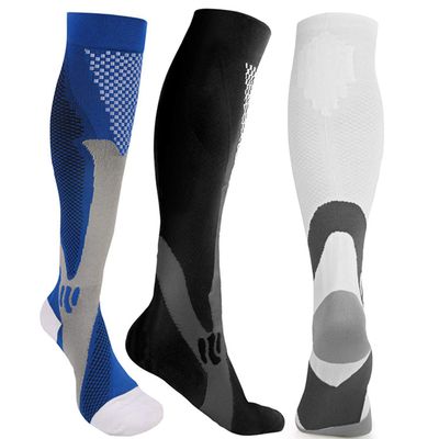 Johnda Compression Socks for Men and Women, Plantar Fasciitis Relieve Pain Supports Heel Better Blood Circulation,Reduced Fatigue,Speed Up Recovery