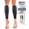 BLACKROX RUNMED Performance Calf Bandage 1 Pair Compression Socks Calf Sleeves Calf Compression Running Running Varicose Veins Running Socks Calf Sleeves - Black - M view 1