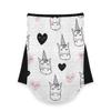 AJINGA Face Coverings Bandana Ear Loops StylishUnicorn Hearts Women Neck Gaiters for Dust Wind Motorcycle Men view 1