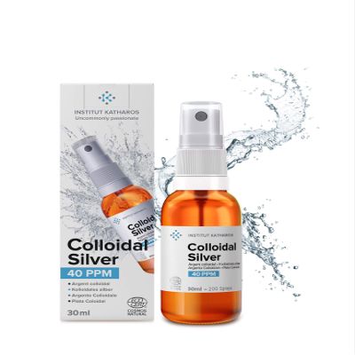 Premium Colloidal Silver Spray 40 PPM 30ml  100% Natural  Superior Concentration, Smaller Particles = Better Results  Certified by 3 Independent Laboratories  Choose a Specialist
