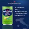 San Pellegrino Italian Sparkling Drinks Tastefully Light Sparkling Lemon & Mint Canned Soft Drink 12 x 330ml, 74 kCals per Can view 2