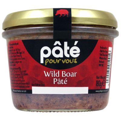 Pt Pour Vous Wild Boar Pate, 180g Jar