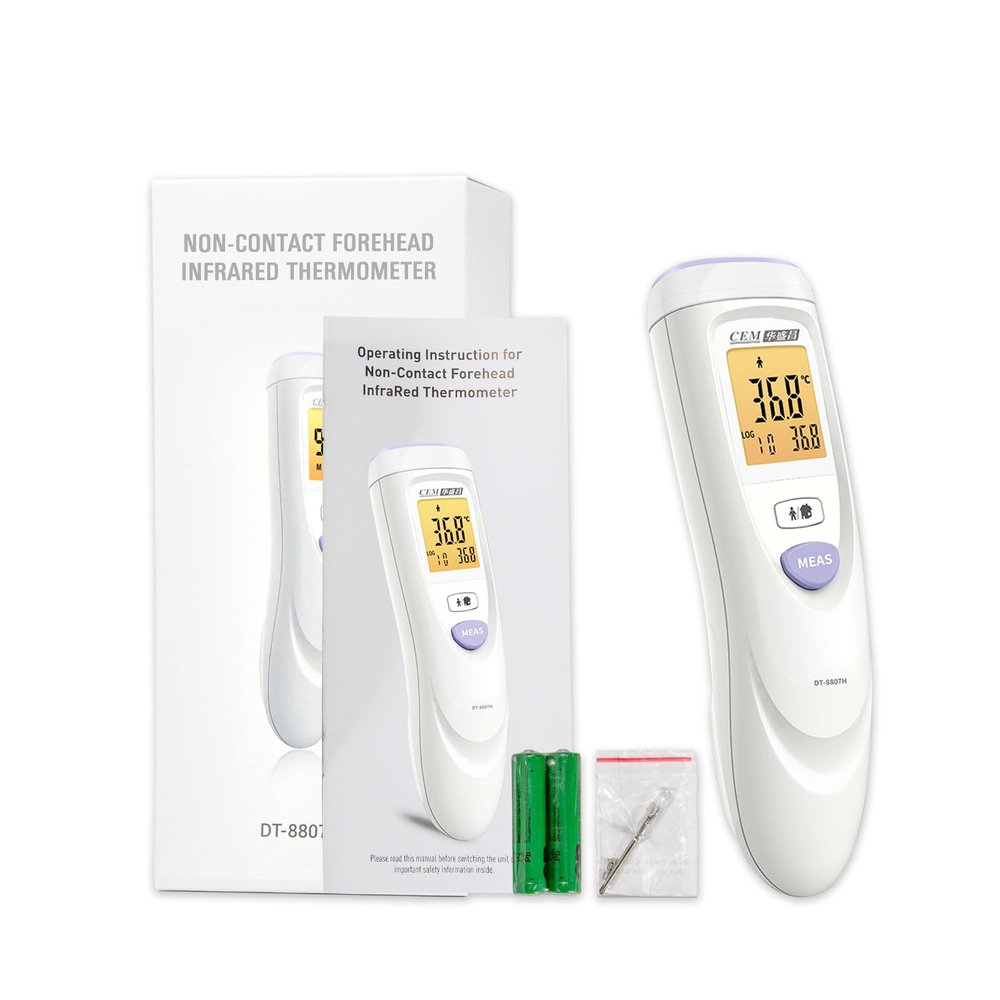 CEM Non-contact Forehead Infrared Thermometer