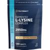 L-Lysine 2000mg | 180 Tablets | Essential Amino Acid | Premium Supplement | Vegan & Vegetarian | by Horbaach view 1