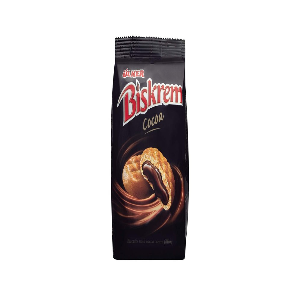 LKER Biskrem - Cacao Cream Filled Biscuits 170G x 18