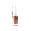 Bottle Empty Plastic Pump Sprayer Mist Nose Refillable Bottle for Saline Water Wash Applications Brown 15ml 10pcs view 2