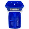 TDBS The Dustpan and Brush Store Cleaning Caddy With Handle Cleaners Caddy Organiser Carry Baskets For Cleaning Products (Blue) view 1
