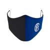 Inter, Unisex Face Mask, Adult, Blue, 3 Pieces,18 cm view 2