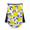 AJINGA Face Coverings Bandana Ear Loops StylishYellow Lemon Blue Leave Women Neck Gaiters for Dust Wind Motorcycle Men view 1