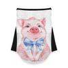 AJINGA Face Coverings Bandana Ear Loops StylishPink Pig Sit Women Neck Gaiters for Dust Wind Motorcycle Men view 1