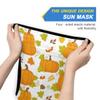 AJINGA Face Coverings Bandana Ear Loops StylishCute Pumpkin Women Neck Gaiters for Dust Wind Motorcycle Men view 3