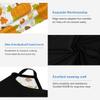 AJINGA Face Coverings Bandana Ear Loops StylishCute Pumpkin Women Neck Gaiters for Dust Wind Motorcycle Men view 4