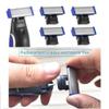 4 Pack Replacement Heads for Rechargeable Shaver Solo Trimmer Micro and Touches Replacement Cutter Head Include 2 Clean Brush view 3