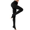 Medical Compression Pantyhose for Vericose Veins Edema, Opaque Firm Support 20-30mmHg Graduated Compression Stockings, Open Toe-Black, XXL (Pack of 1) view 1