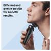 Braun Electric Shaver Series 6, Wet & Dry Electric Shaver For Men With EasyClick Beard Trimmer Attachment, Charging Stand, SensoFlex, Rechargeable, Cordless Foil Razor, 60-N4500cs Grey view 4
