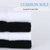 Athlemo Non-Binding Over The Knee Diabetic Socks for Men, 4 Pairs Circulatory Socks with Cushion Soles, 2black/2white(4 Pairs), 10-13 view 3