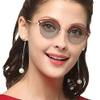 H&RB Progressive Multifocal Photochromic Reading Glasses for Women, Fashionable Cat Ears Frame Clear Lenses Dual-Use UV Protection Presbyopic Glasses,Silver,+1.0 view 2