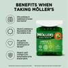 Mollers  | Omega-3 Capsules | Fish Oil | Nordic Omega-3 Dietary Supplement with EPA and DHA and Vitamins A, D and E | 166-year-old-brand | Daily Health | 112 Capsules view 2