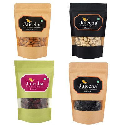 Jaiccha Ghasitaram Diwali Gifts Best of Almonds, Cashews, Cranberry and Blueberry