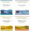 Birchall Tea- Pack of 4 Tea Bags with Flavors of Peppermint, Camomile, Lemon Grass & Ginger, and Green Tea & Peach Tea -Tea Bags Bulk of 60 bags free from Prism teabags- A Delicious & Strong Flavor view 1