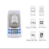 LHHL Digital Pocket Scale, Precision Mini Food Scales Potable Smart jewelry Balance with Windshield LCD Backlit Tare Function Stainless Steel (Color : White, Size : 100g/0.002g) view 4