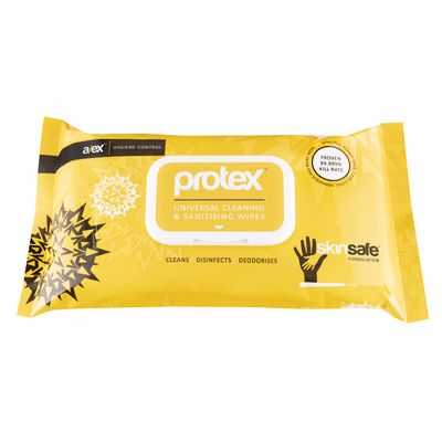Protex Universal Cleaning & Sanitising Wipes