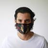 Reusable Fashion Face Mask - Golden Fish (Adult)-FFM-10 view 3