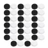 20 PCS Fashion Eye Glass Portable Plastic Contact Lens Case Candy Color Soaking Box Travel Glasses Holder(black) view 1
