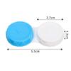 20 PCS Fashion Eye Glass Portable Plastic Contact Lens Case Candy Color Soaking Box Travel Glasses Holder(black) view 2