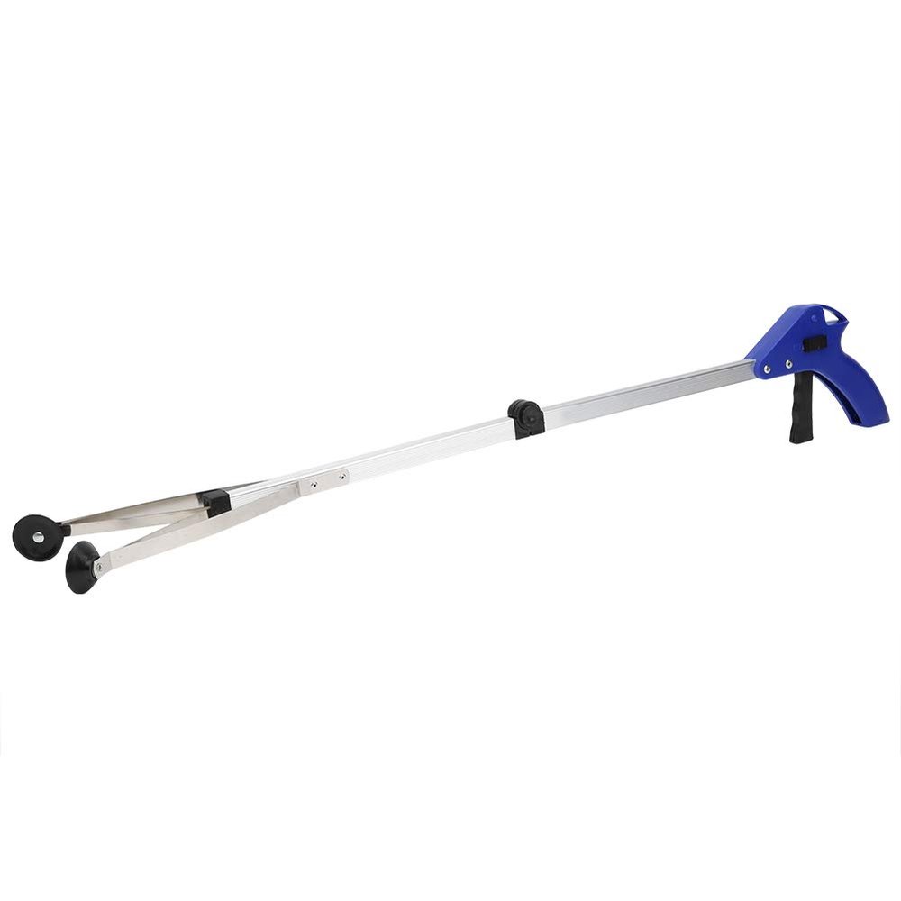 Grabber Pick Up Tool, Ergonomic Reacher Grabber for Elderly, Foldable Litter Picker Arm Extension Extender Trash Pick Up Claw, for Disabled and Pregnant