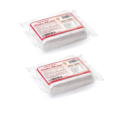 Saracino White Modelling Paste Packed by Art of Cake - Saracino Modelling Paste White 500g (2 Pack of 250g)
