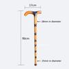 Crutches for Adults Wooden Cane, WoodenWalking Cane, Wooden Walking Stick Tractor, Lightweight and Strong, 90cm Crutches Accessories view 3