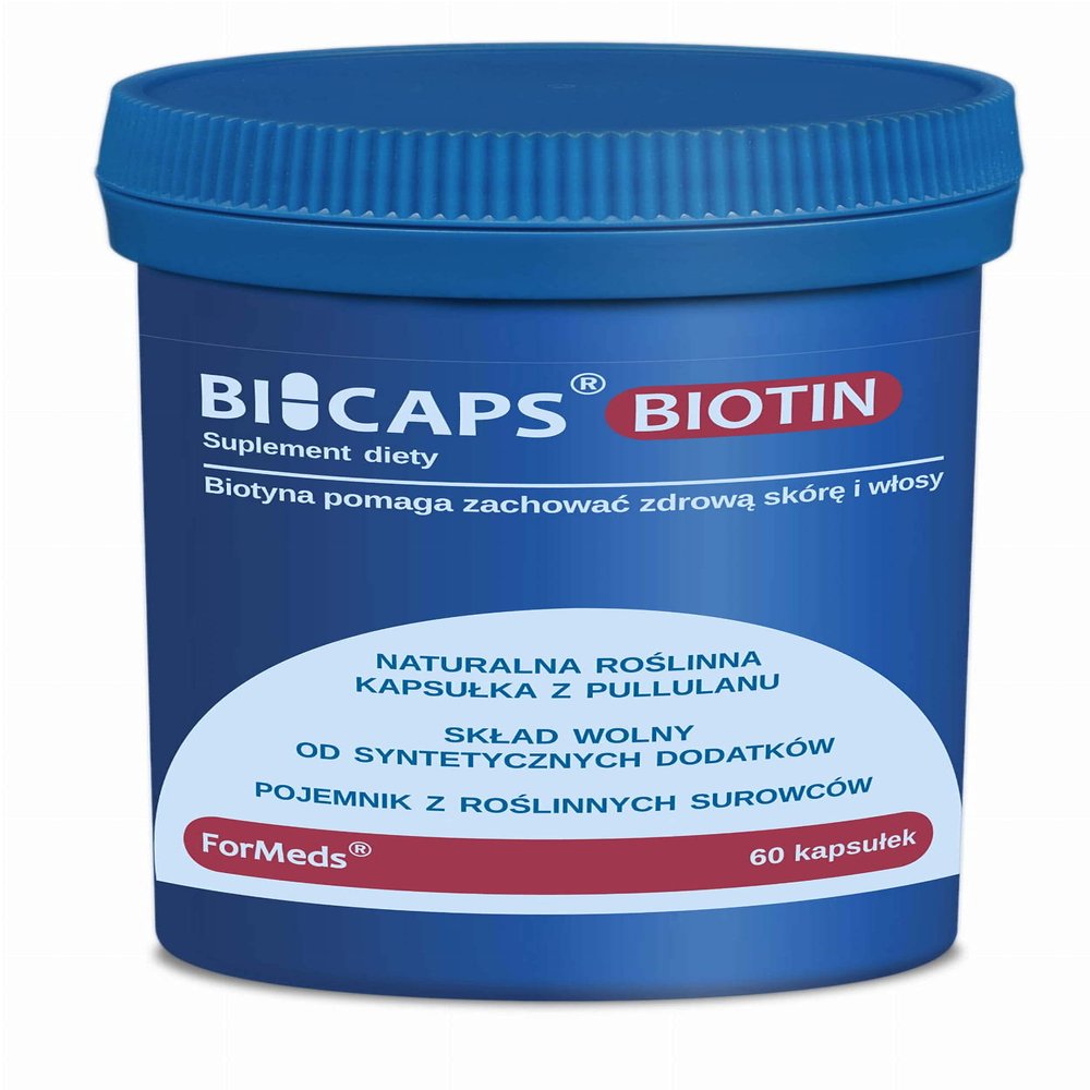 Bicaps Biotin 2500g 60 portions 60 Capsules ForMeds